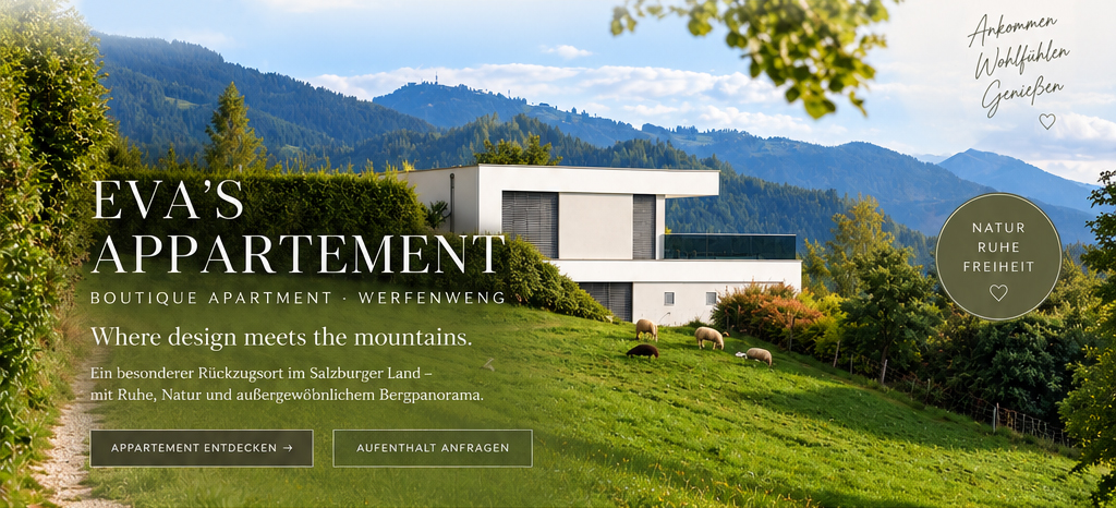 Eva's Appartement in Werfenweng/Pongau (Salzburger Land, wo die Berge zuhause sind! Natur und Berge in Salzburg)